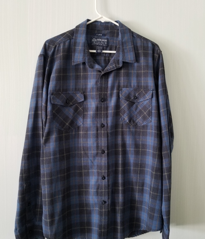 Men's XL Thinweight American Rag Flannel